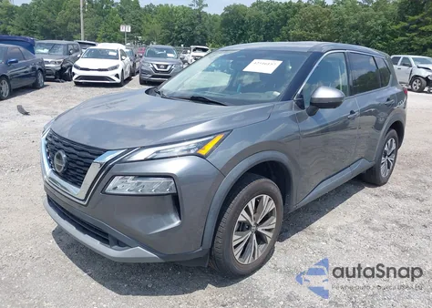 2021 Nissan Rogue Sv Intelligent Awd z USA, uszkodzony, nr VIN 5N1AT3BB5MC718414